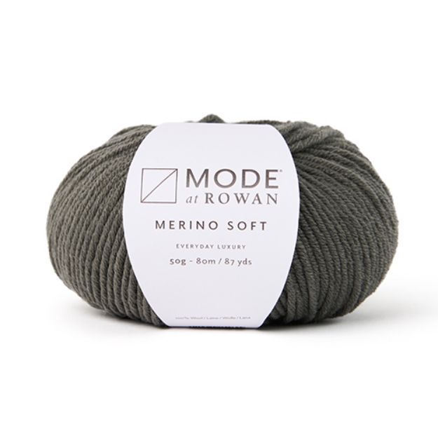 Picture of MODE at Rowan: Merino Soft 50g  Charcoal (015)